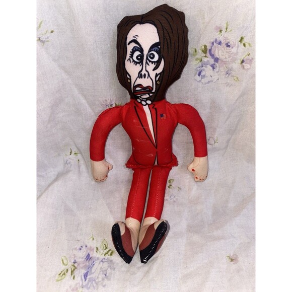 Republican Dogs USA Nancy Pelosi Dog Chew Toy/Plushie with Squeaker . - Picture 2 of 5